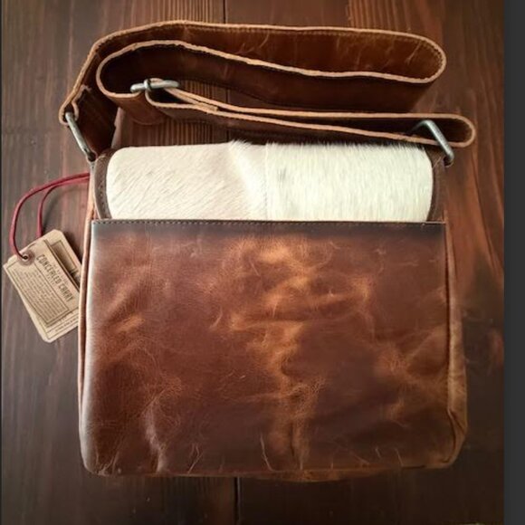 STS Ranchwear NEW Vaquero Cowhide Della Crossbody Bag Purse Western Leather - Picture 3 of 7